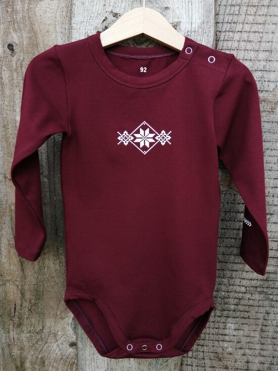 Bodijs. Tumši sarkans. 